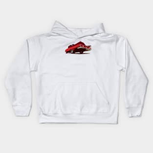 1960 Chevy Bel Air - color stylized Kids Hoodie